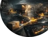 Team working on laptops around a table